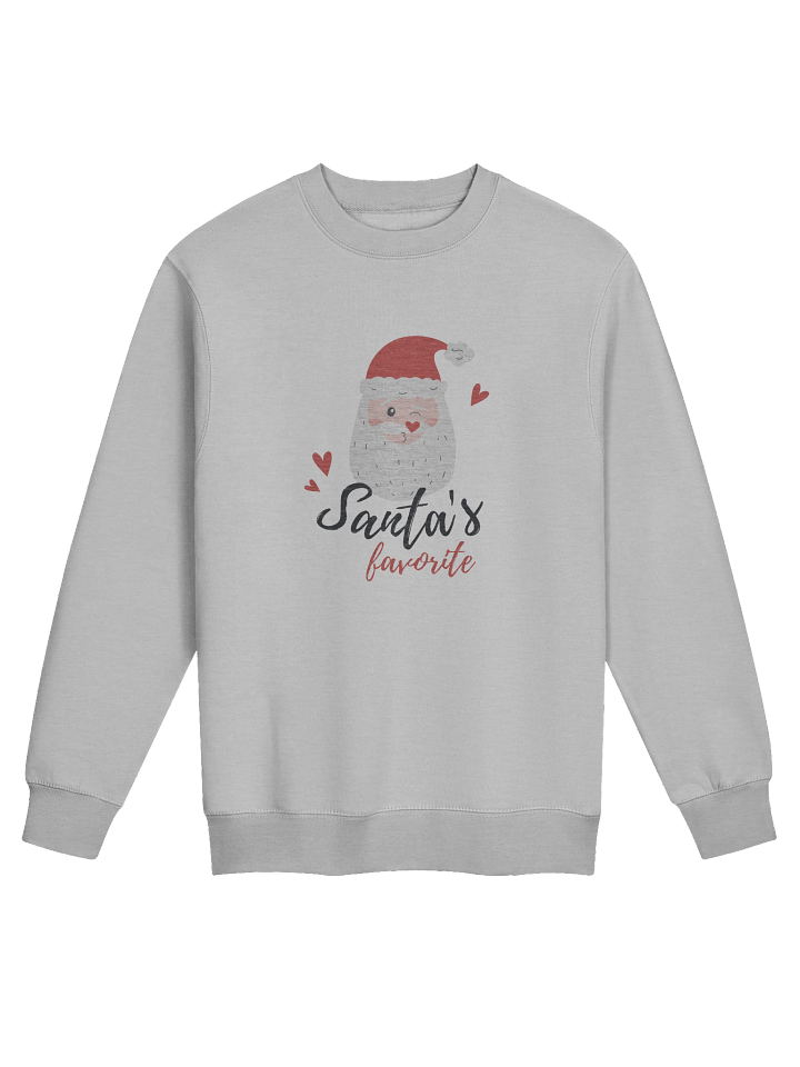 Santa's Favorite Crewneck Sweatshirt product image (1)
