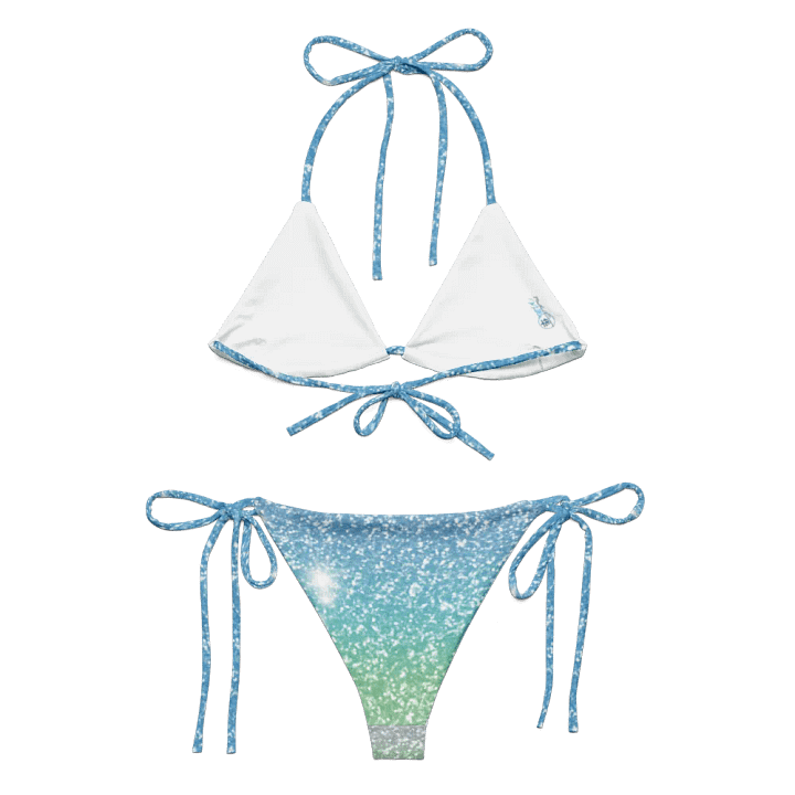 Glitter Unicorn Texture Design String Bikini (7) product image (2)