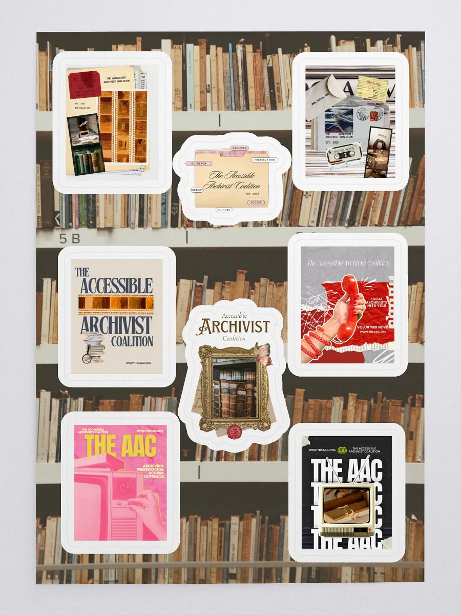 THE AAC STICKER SHEET product image (3)