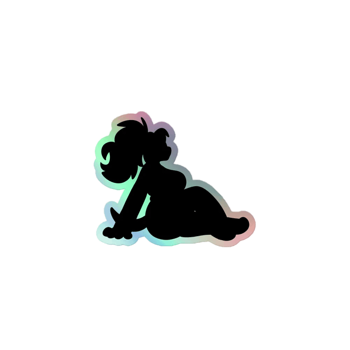 Cass Silhouette Holo Sticker product image (1)