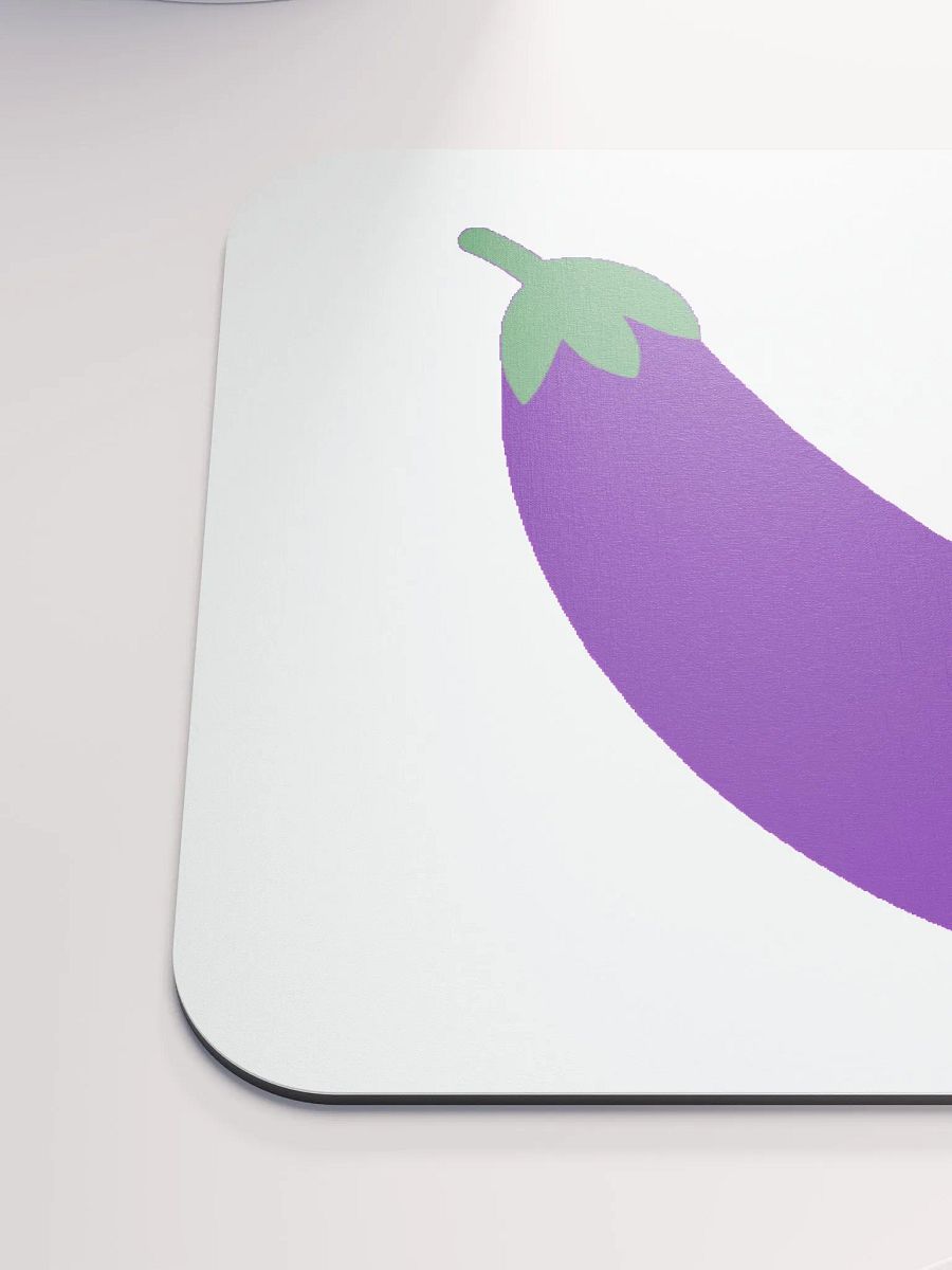 I Love Eggplant Mouse Pad product image (7)