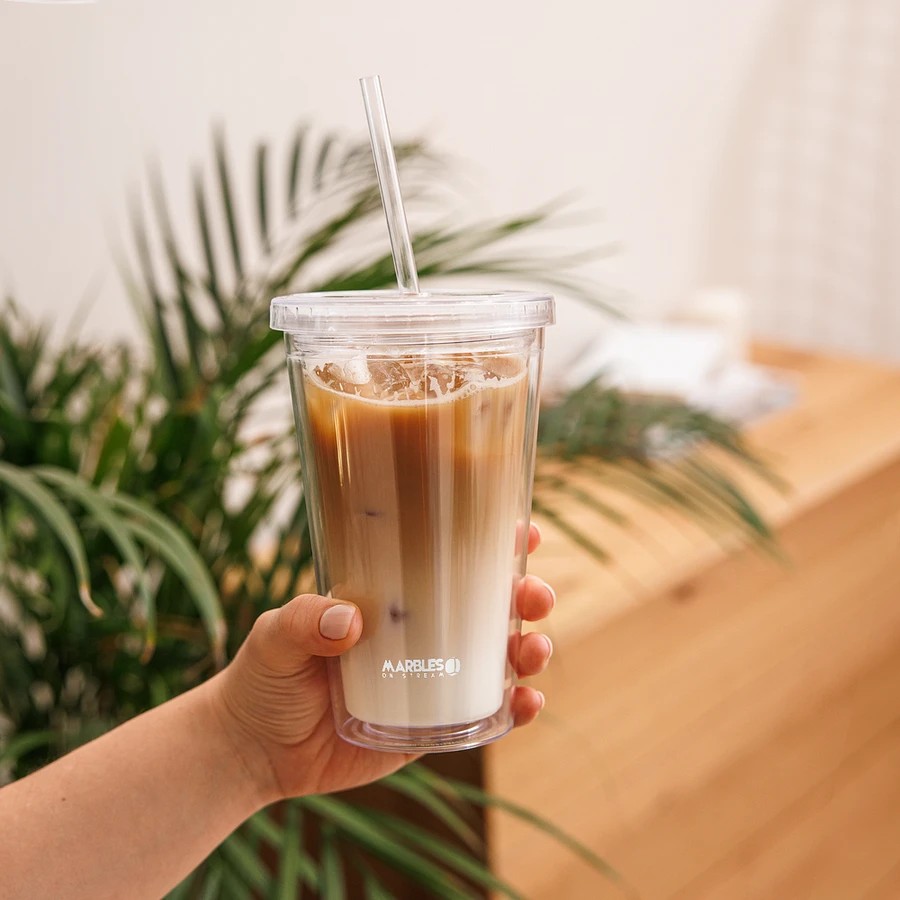 Marble Fest 54 - Double Wall Clear Plastic Tumbler product image (12)