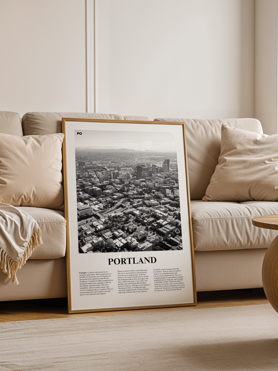 Portland 01 Newspaper Poster product image (4)