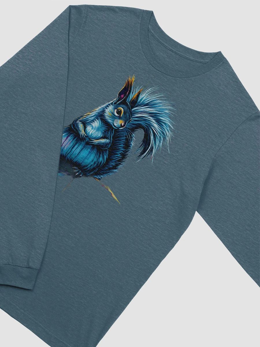 Vibrant Squirrel Illustration Long Sleeve Tee product image (3)