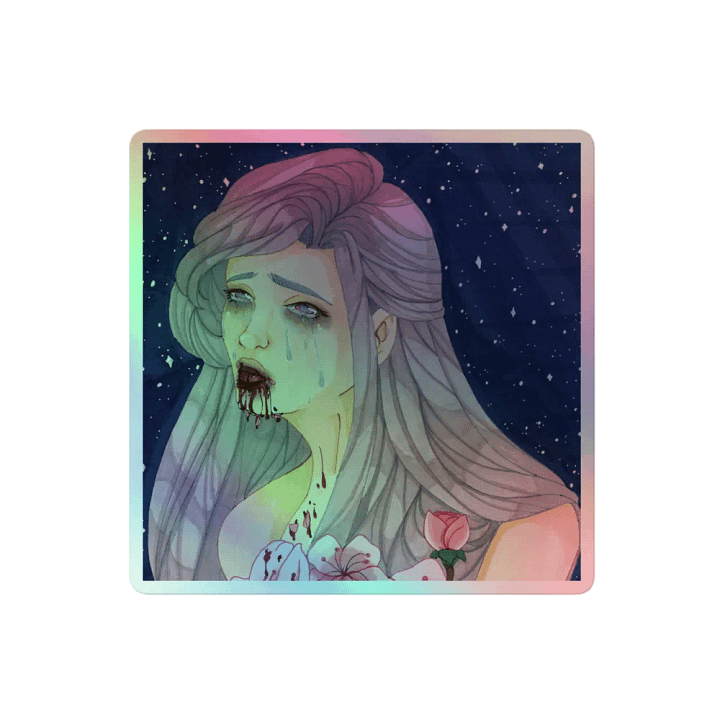 Hanahaki Holo Sticker product image (2)