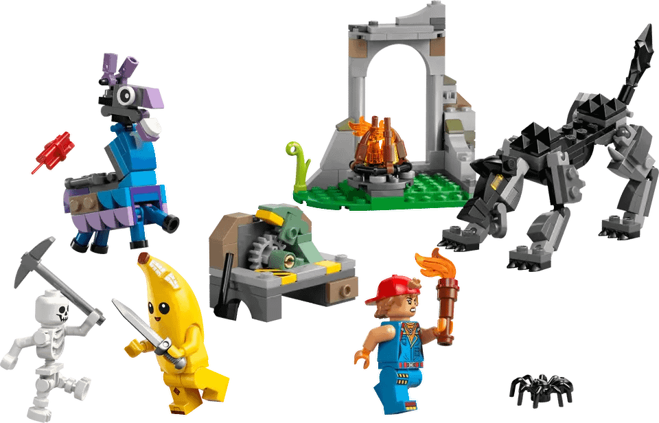 LEGO Fortnite Tabara lui Peely si Sparkplug product image (1)
