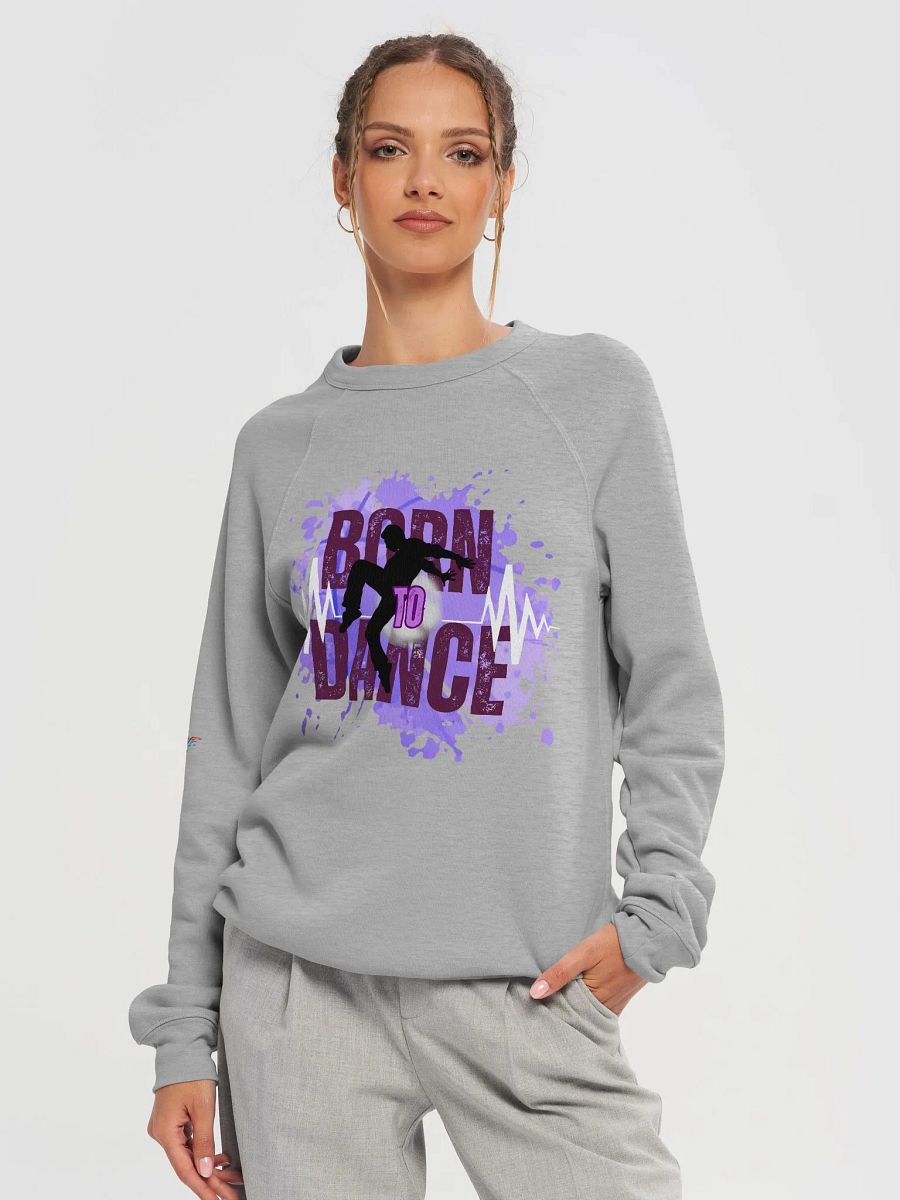 Born to Dance His Silhouette Unisex Fleece Sweatshirt product image (22)