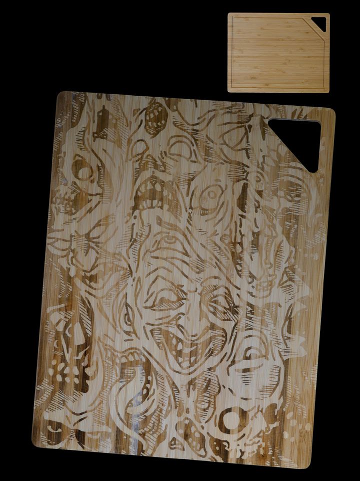Planche à Découper Phasmophobia - Gravure Laser product image (1)