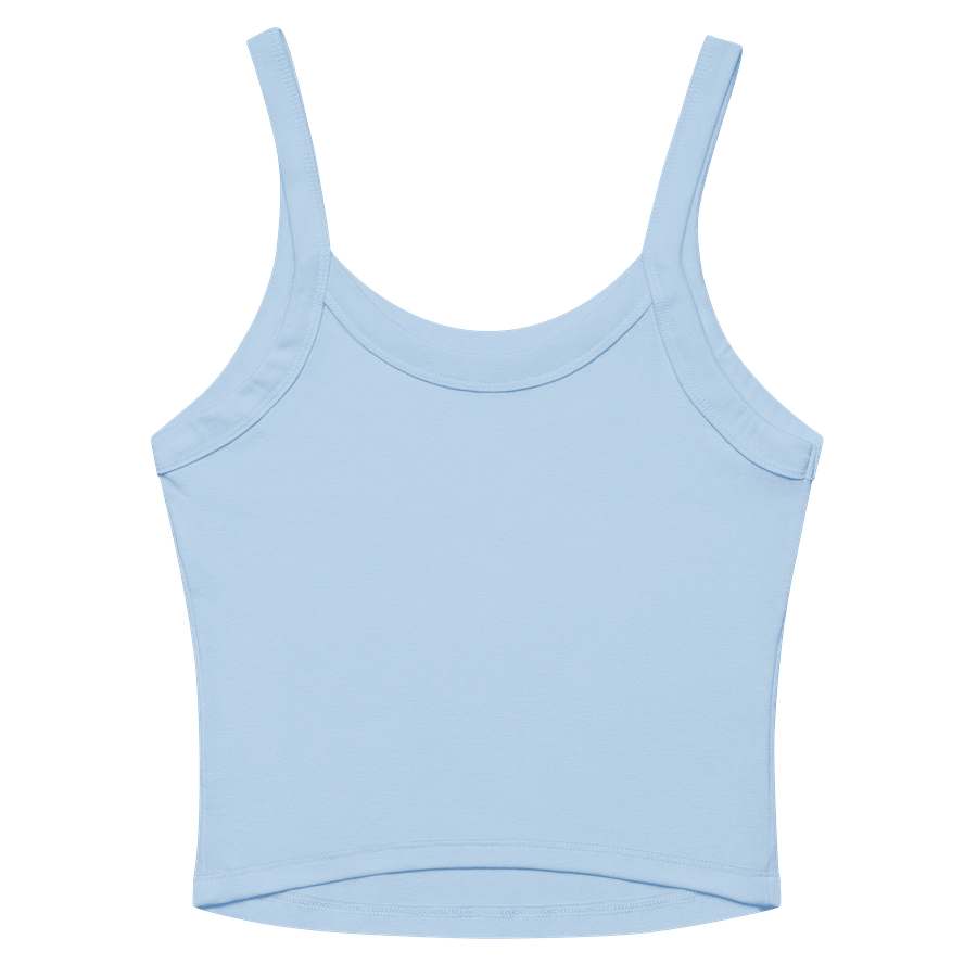 Columbia Road Market Women's Ribbed Tank Top (Blue) product image (3)