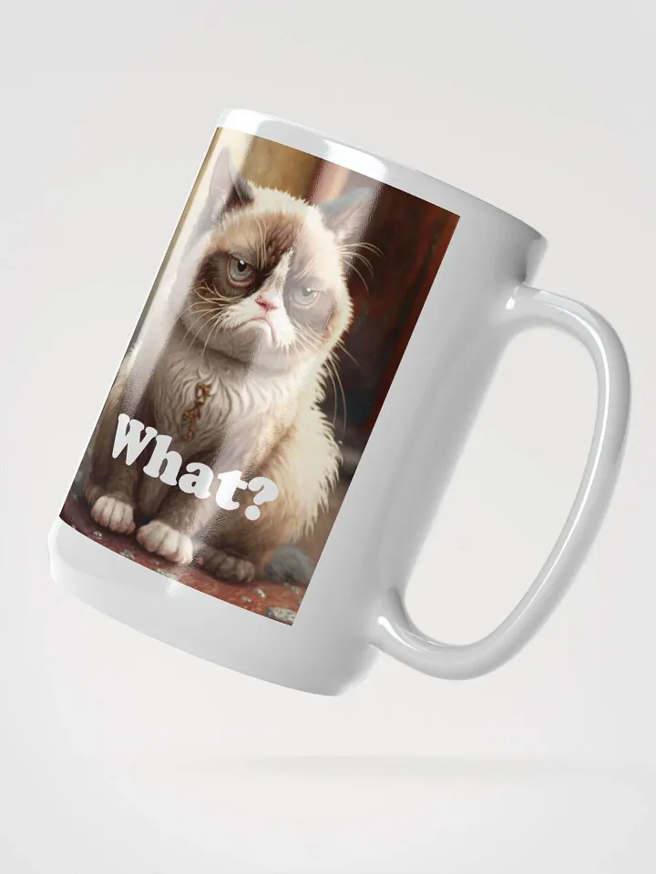 Grumpy Cat 'What?' Mug 15oz product image (2)
