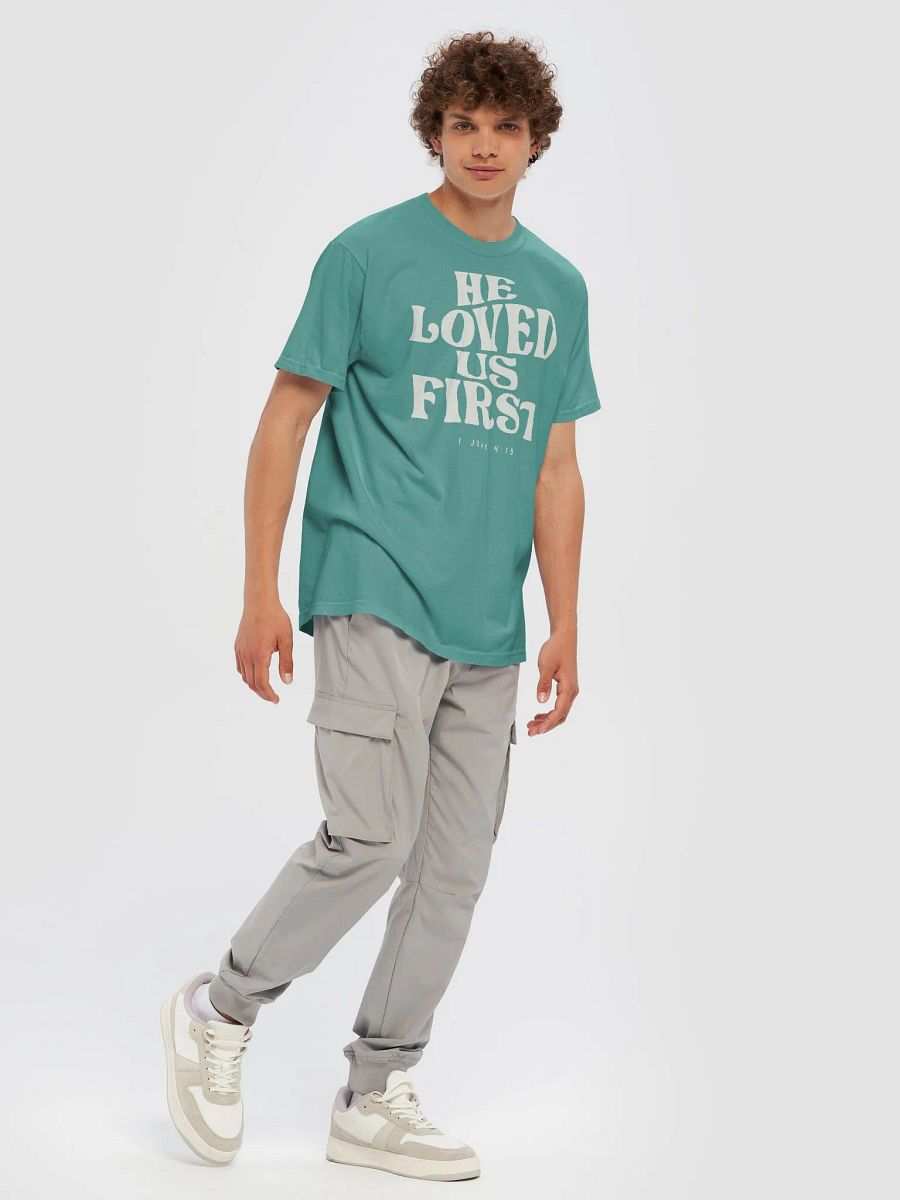 1 John 4:19 He Loved Us First - Christian Quote product image (7)