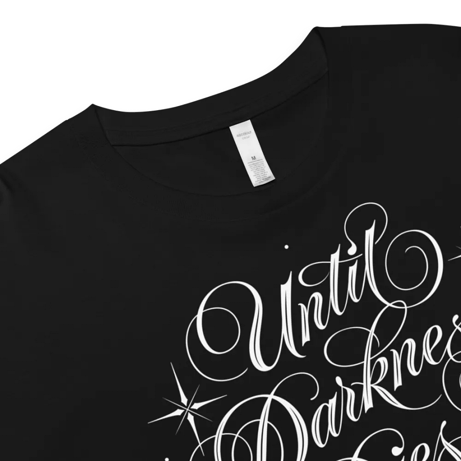 Until Darkness Dies (simple design) Women's Premium Crop Top product image (3)