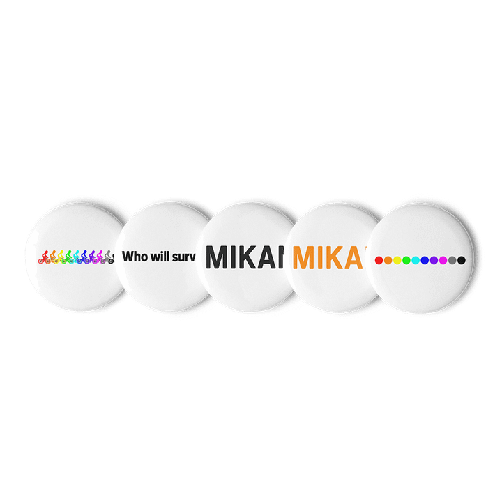 MIKAN Pin Button – Variety pack product image (1)