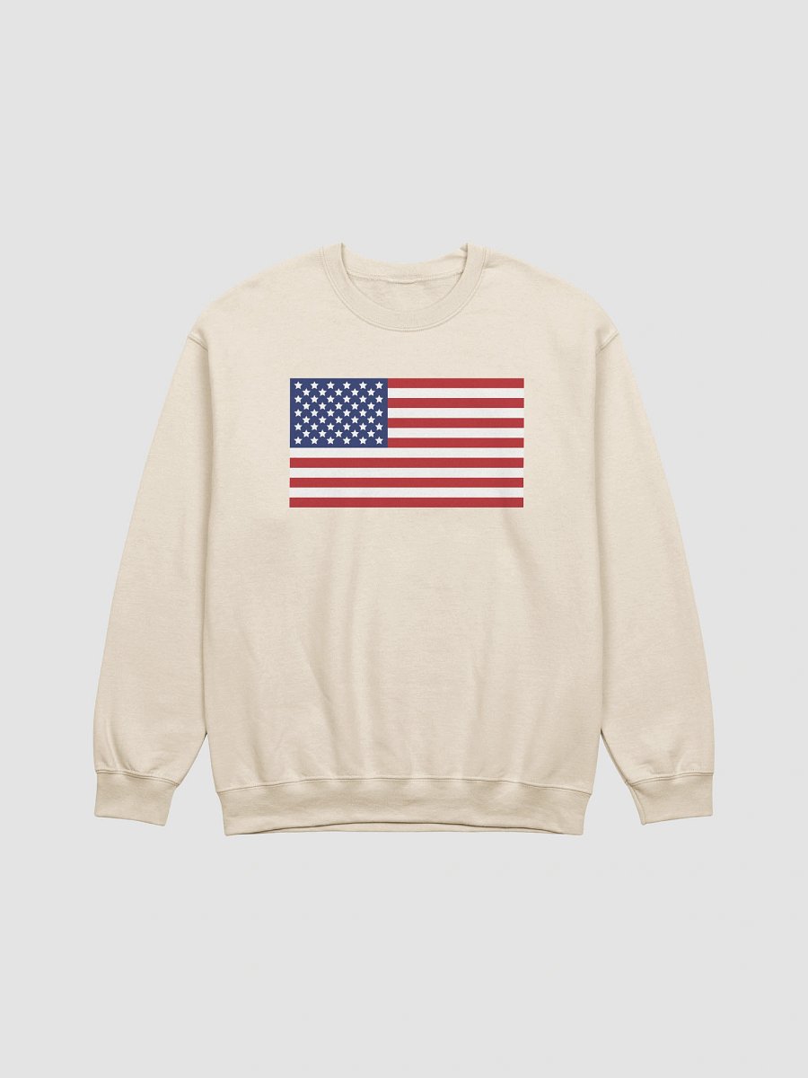 Classic American Flag Sweatshirt – Bold, Timeless & Cozy product image (1)