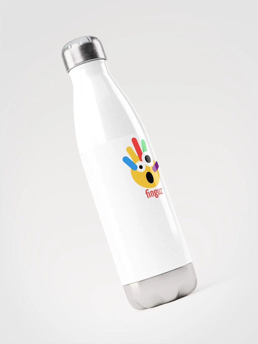 Finguz Logo Stainless Steel Water Bottle product image (3)