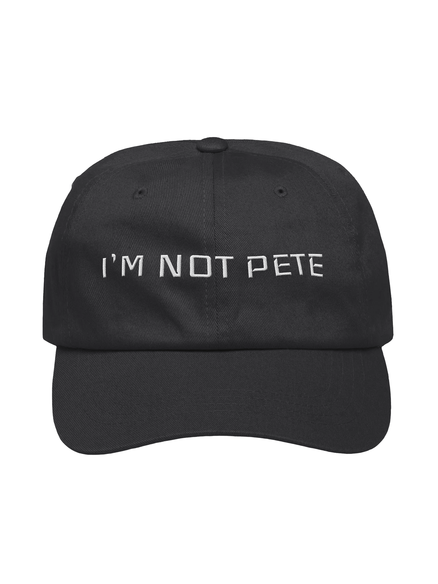 "Not Pete" Dad Hat product image (1)