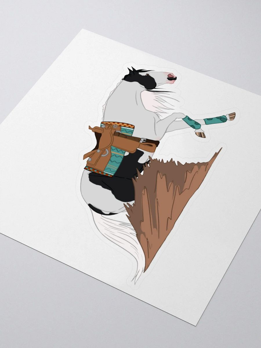 Reining Horse Sticker product image (3)