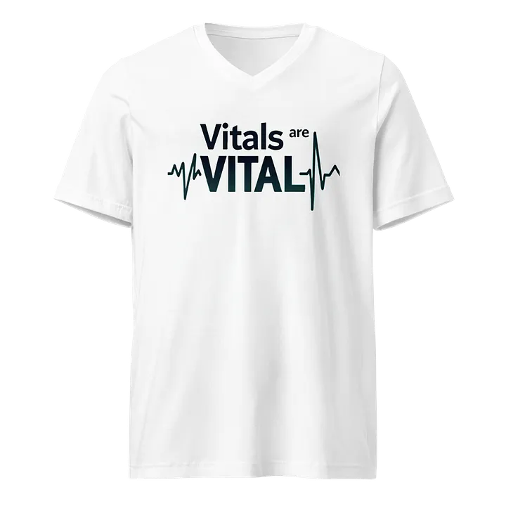 VITAL V-Neck Tee: Embrace Your Health product image (1)
