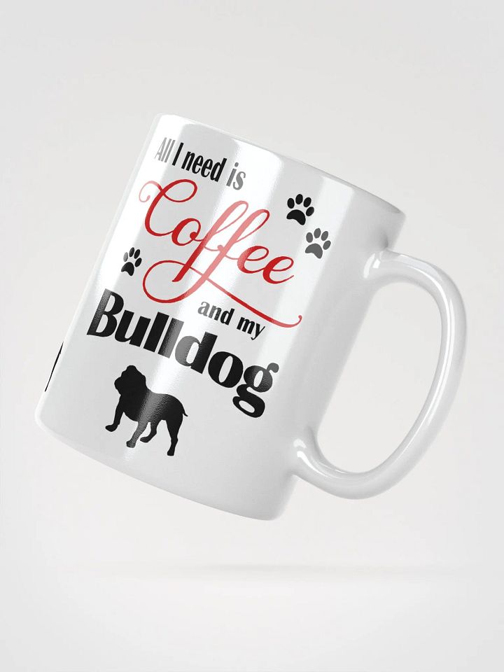 Coffee and my Bulldog Mug product image (2)