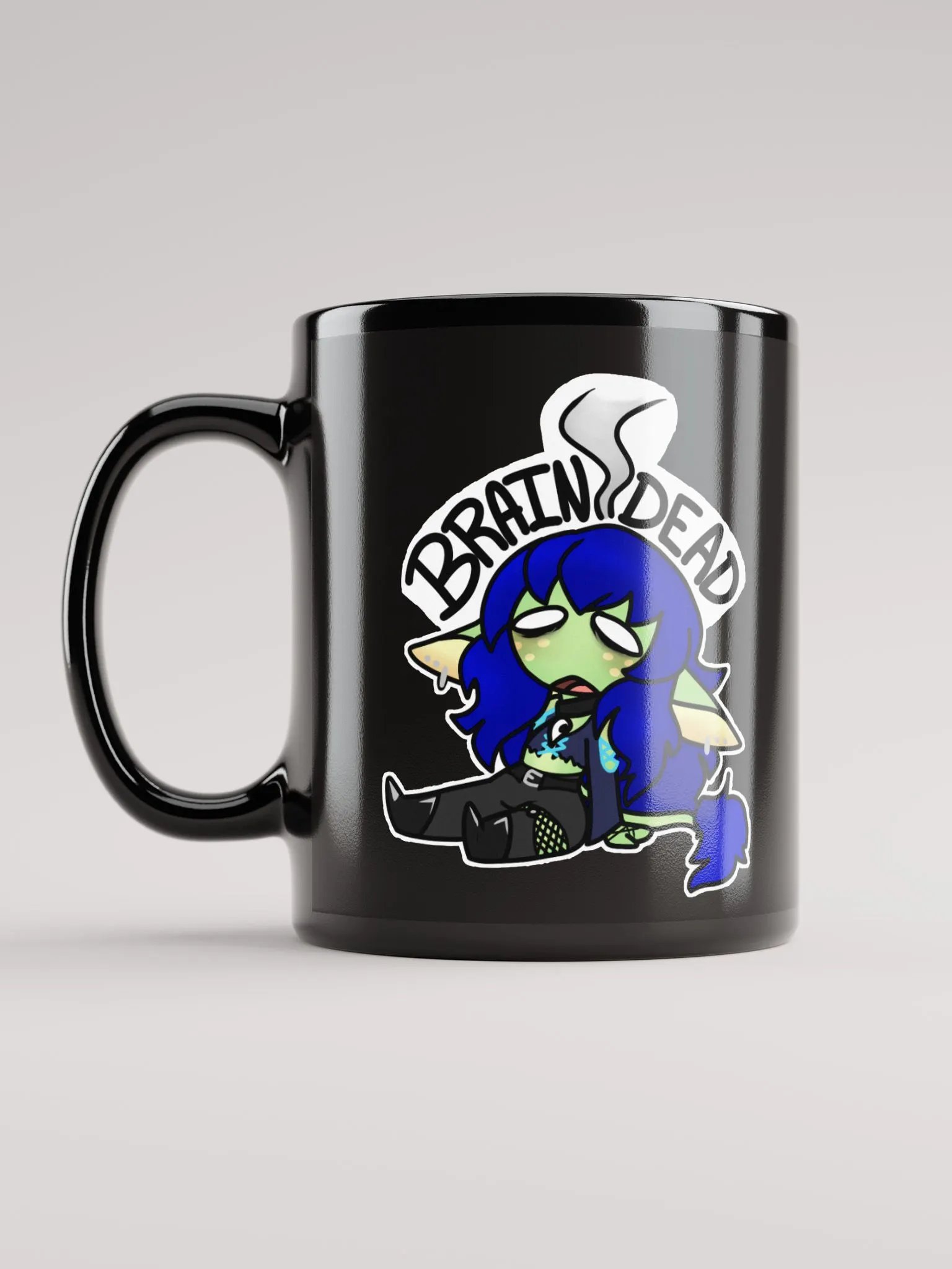Brain Dead Mug (Black) (Updated) product image (1)