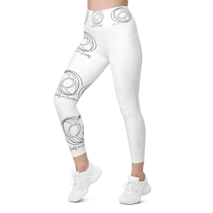 Women's Leggings (White) product image (2)