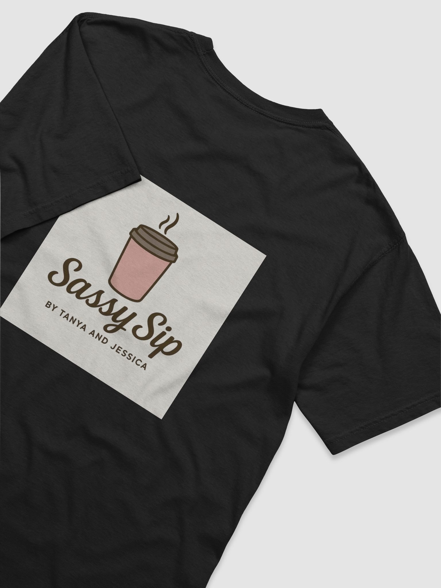 Sassy Sip Coffee Cup Logo Tee product image (28)