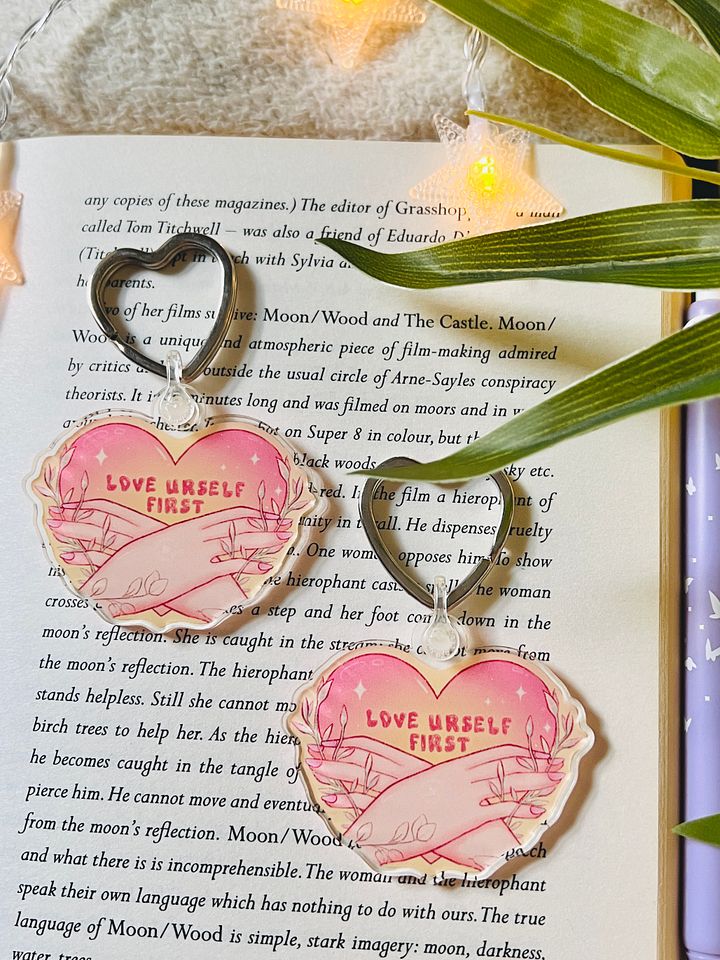Love urself First Acrylic Keyring product image (2)