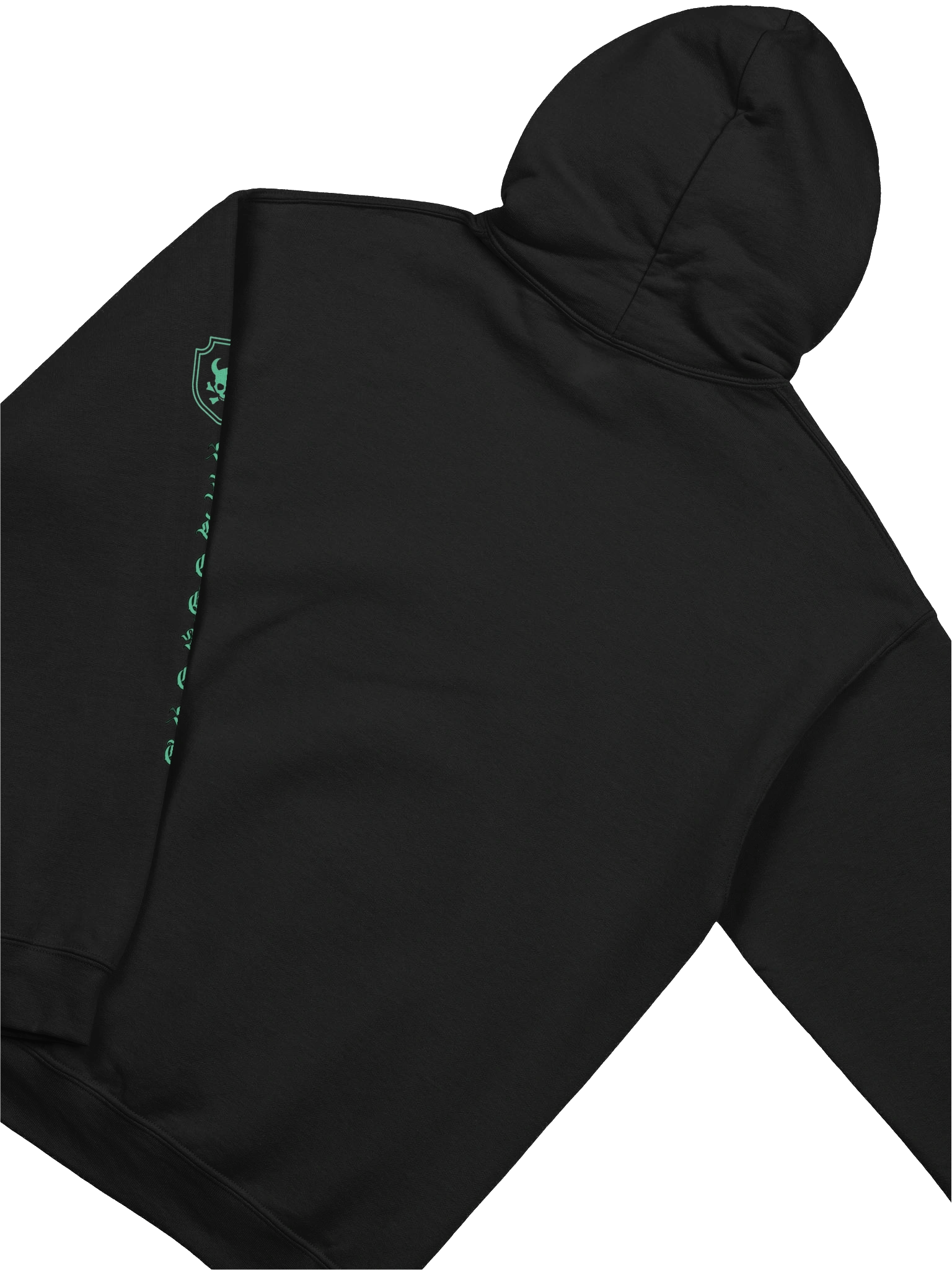 Beefcake Hoodie (Death Metal Font - Sea Green) product image (4)