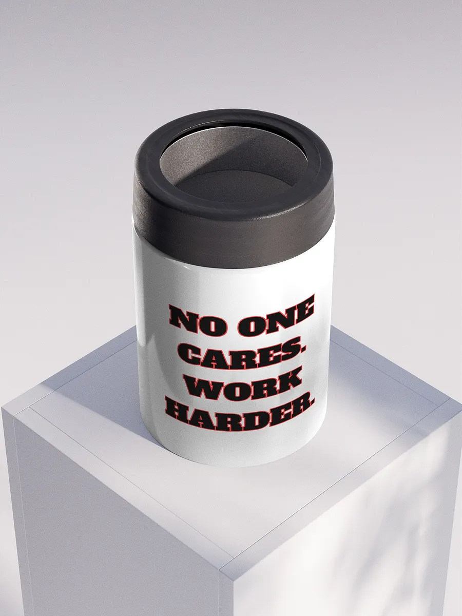 Motivational B̶E̶E̶R̶ Drink koozie -Steel product image (4)