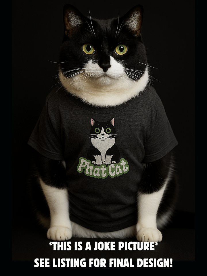 Phat Cat Men's Soft V-Neck (Green) product image (2)