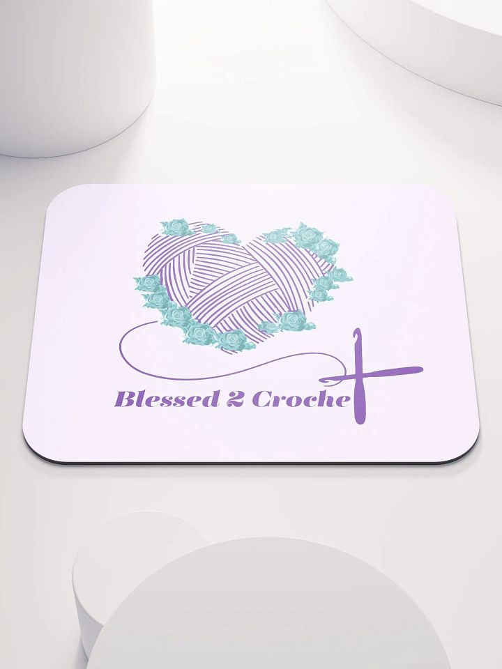 Blessed2Crochet Mouse Pad product image (1)