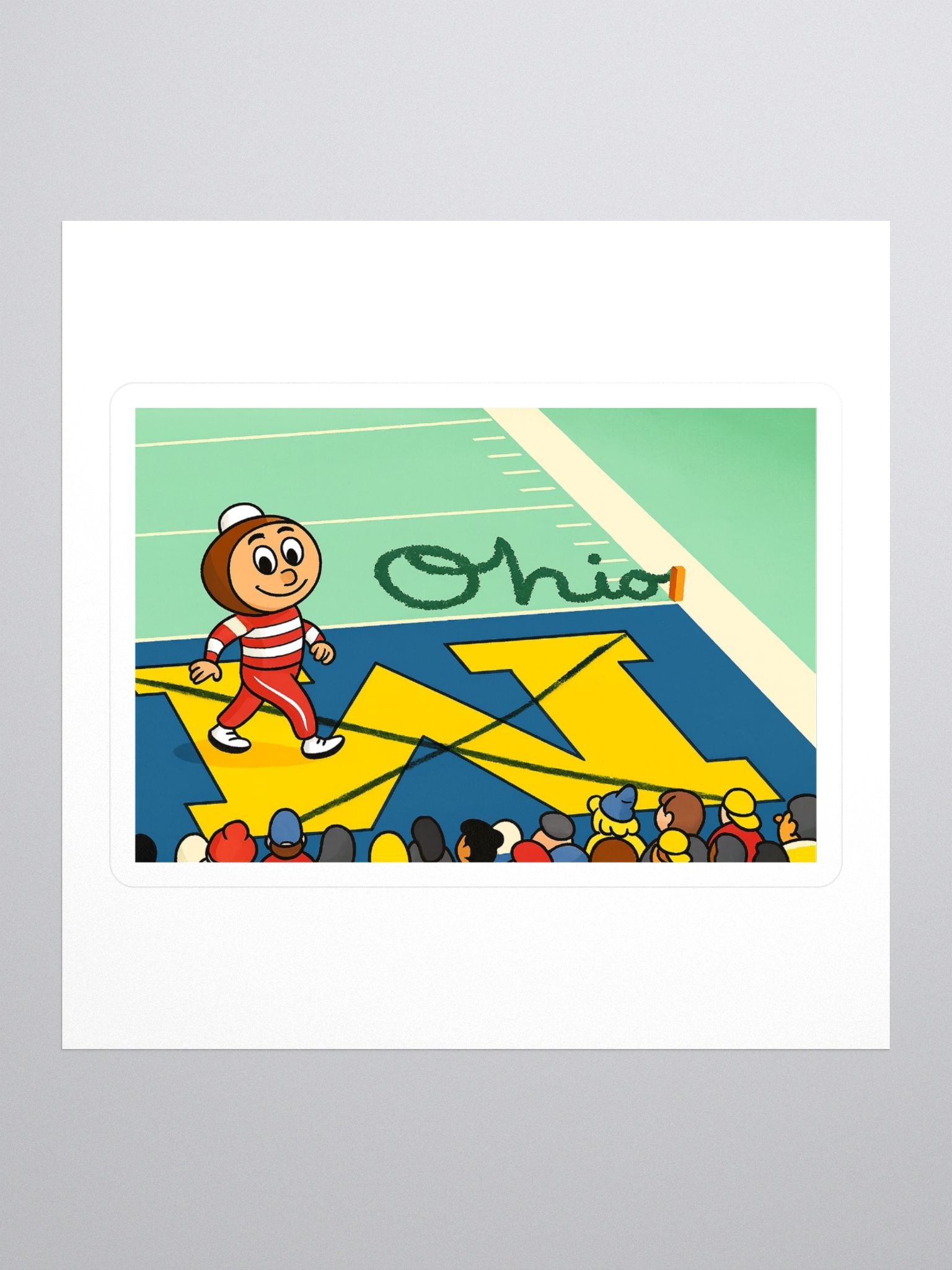 Crossing M's, Dotting Is stickers product image (1)