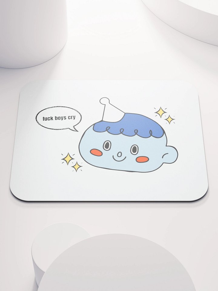 fuck boys cry mouse pad product image (1)