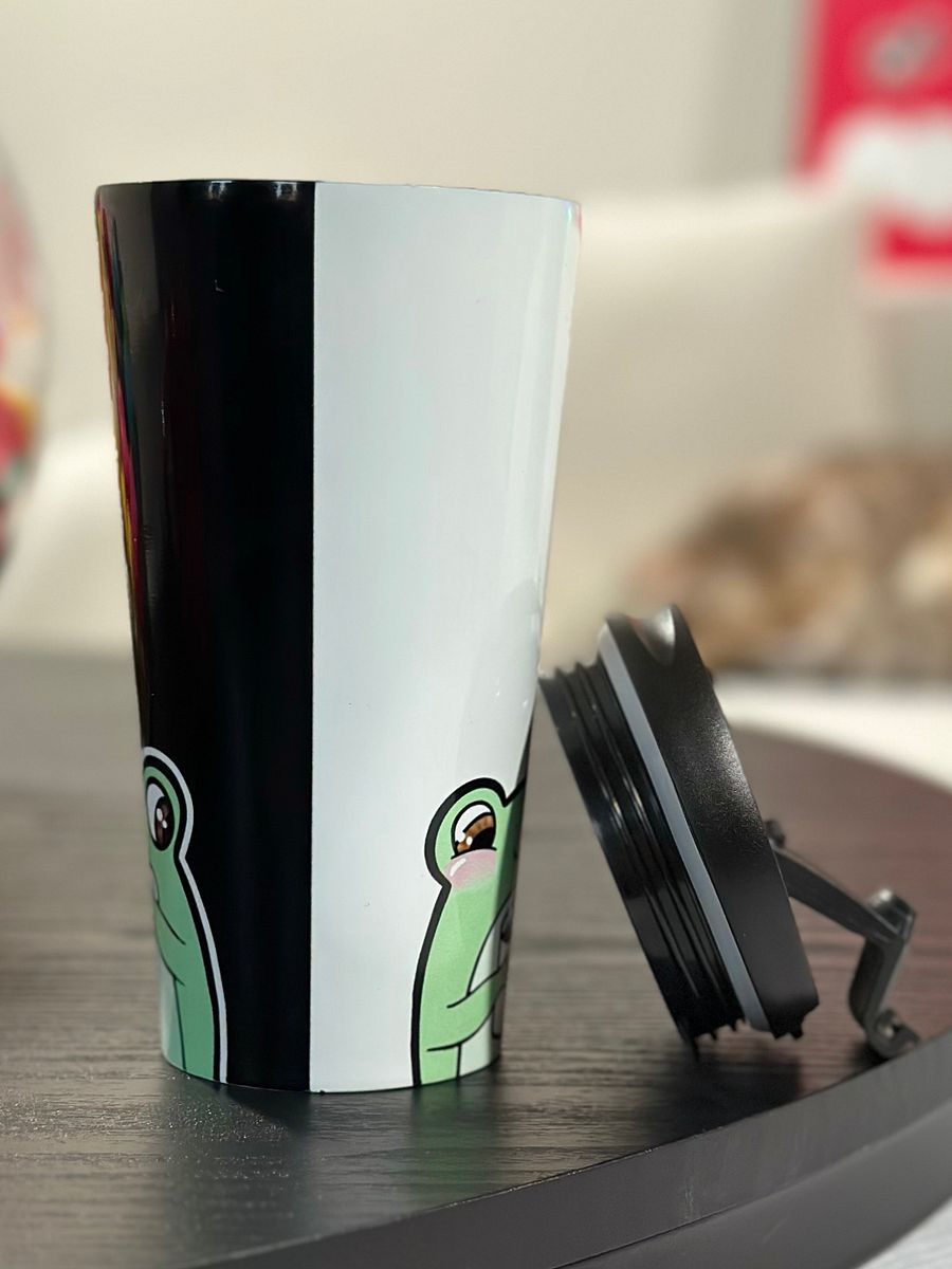 Frog Coffee Split Dye Travel Mug product image (4)