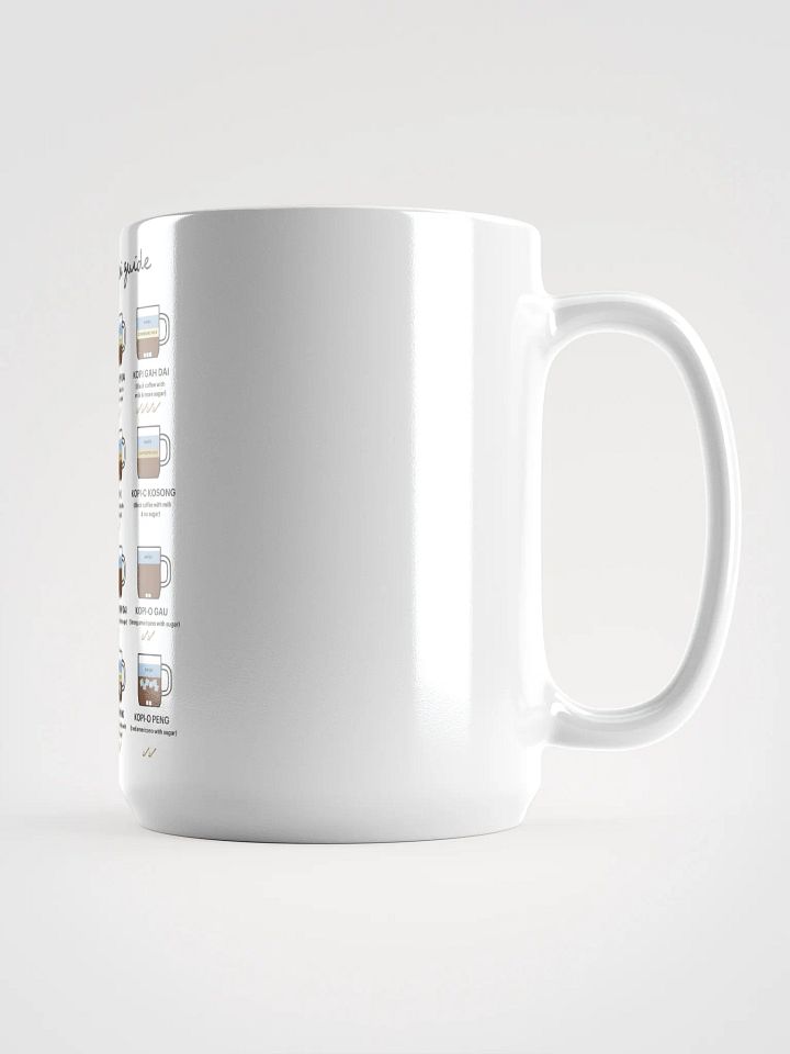 Singapore Coffee Guide White Mug product image (1)
