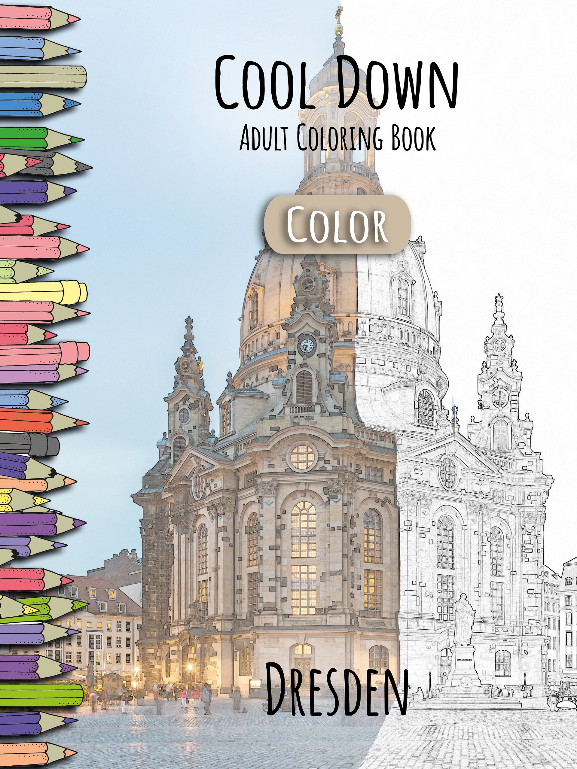 Cool Down [Color] | Adult Coloring Book: Dresden product image (1)
