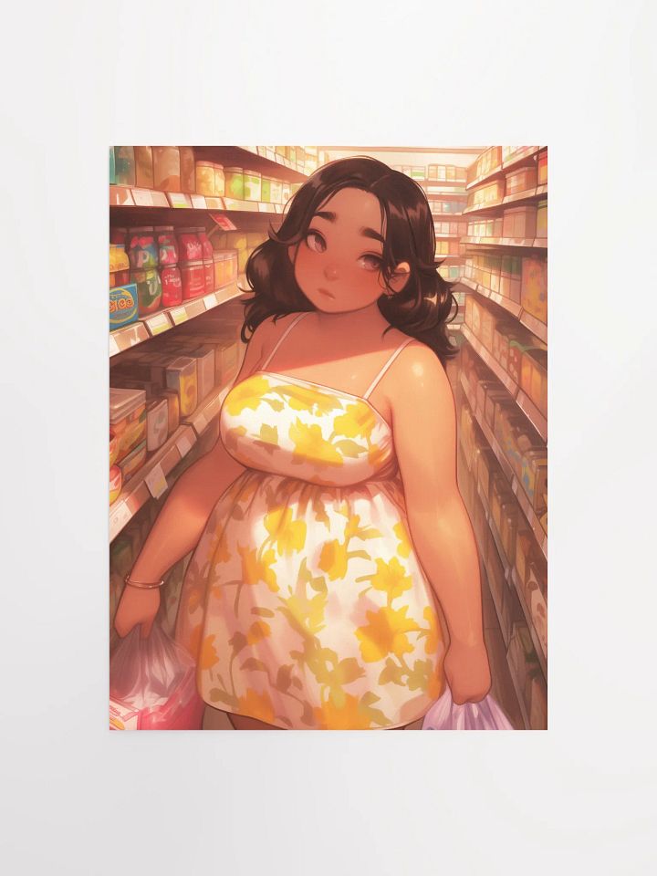 Floral Grocery Store Poster product image (1)