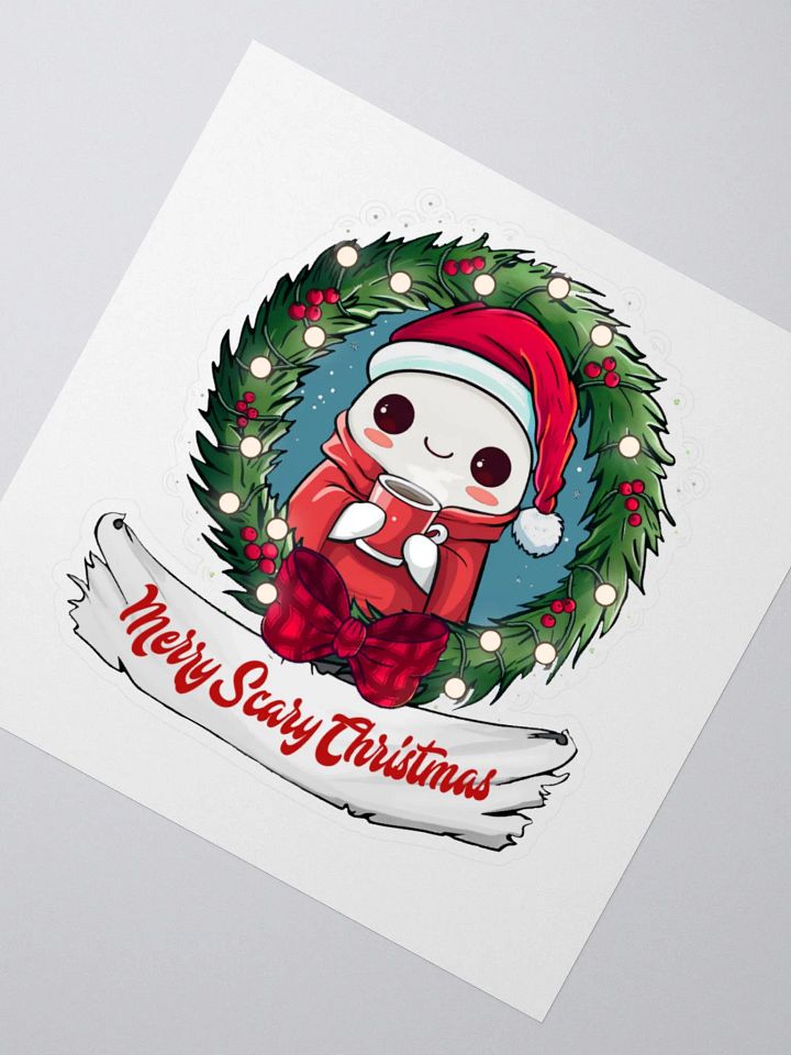 Merry Scary Christmas Sticker Set product image (2)