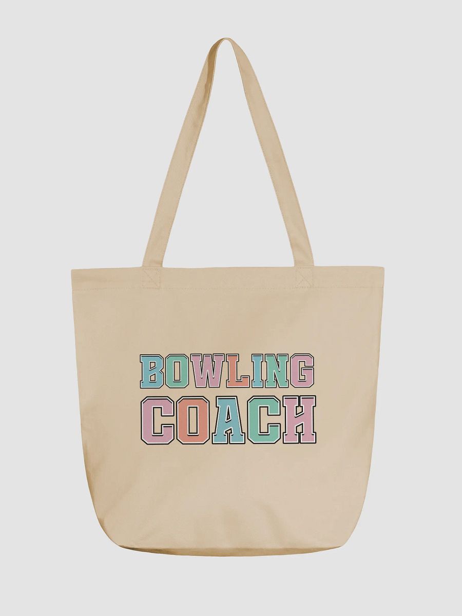 Bowling Coach Colorful Tote Bag product image (5)