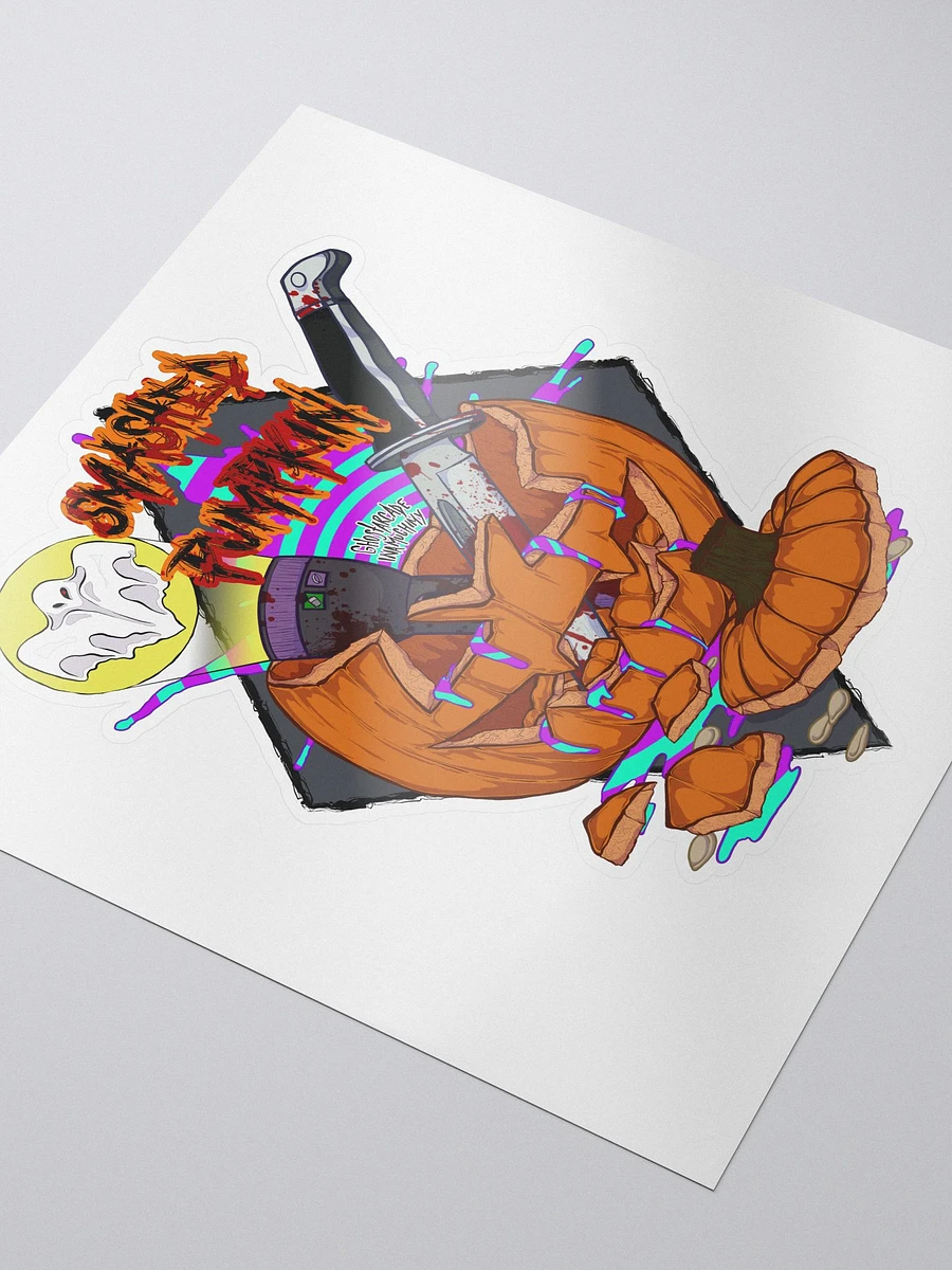 Smashed Pumpkin Sticker product image (3)