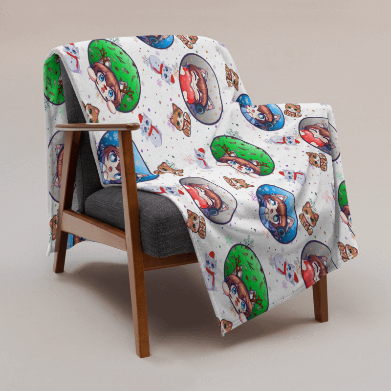 60"x80" Holiday Blanket product image (3)