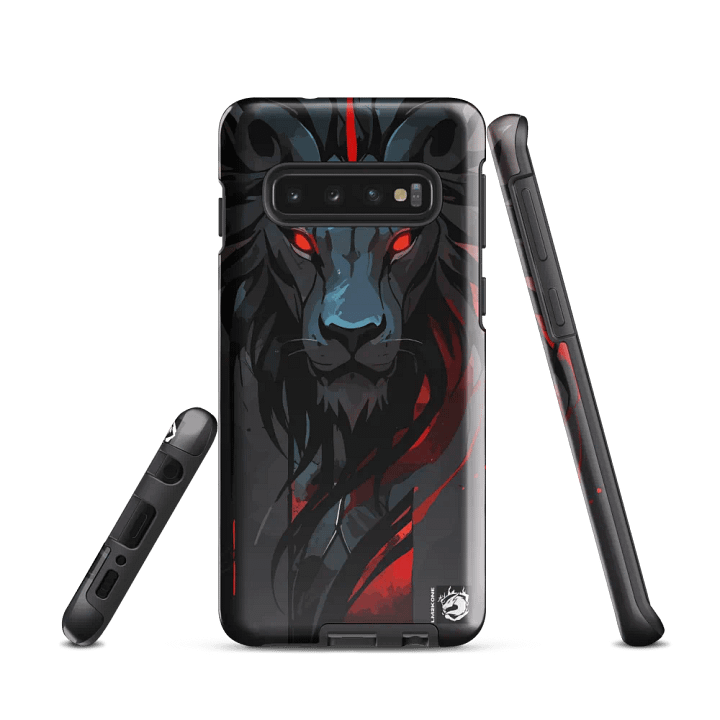 Mystic Lion Blue & Red Tough Case product image (1)