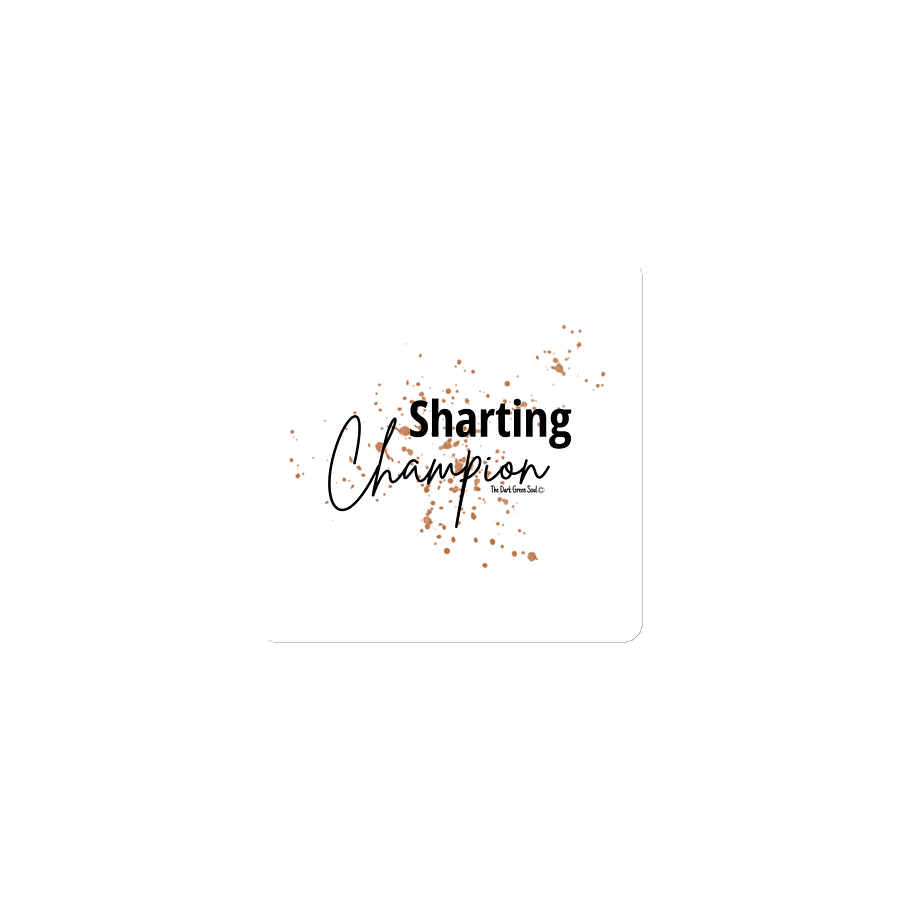 Sharting Champion Black - Magnet product image (1)