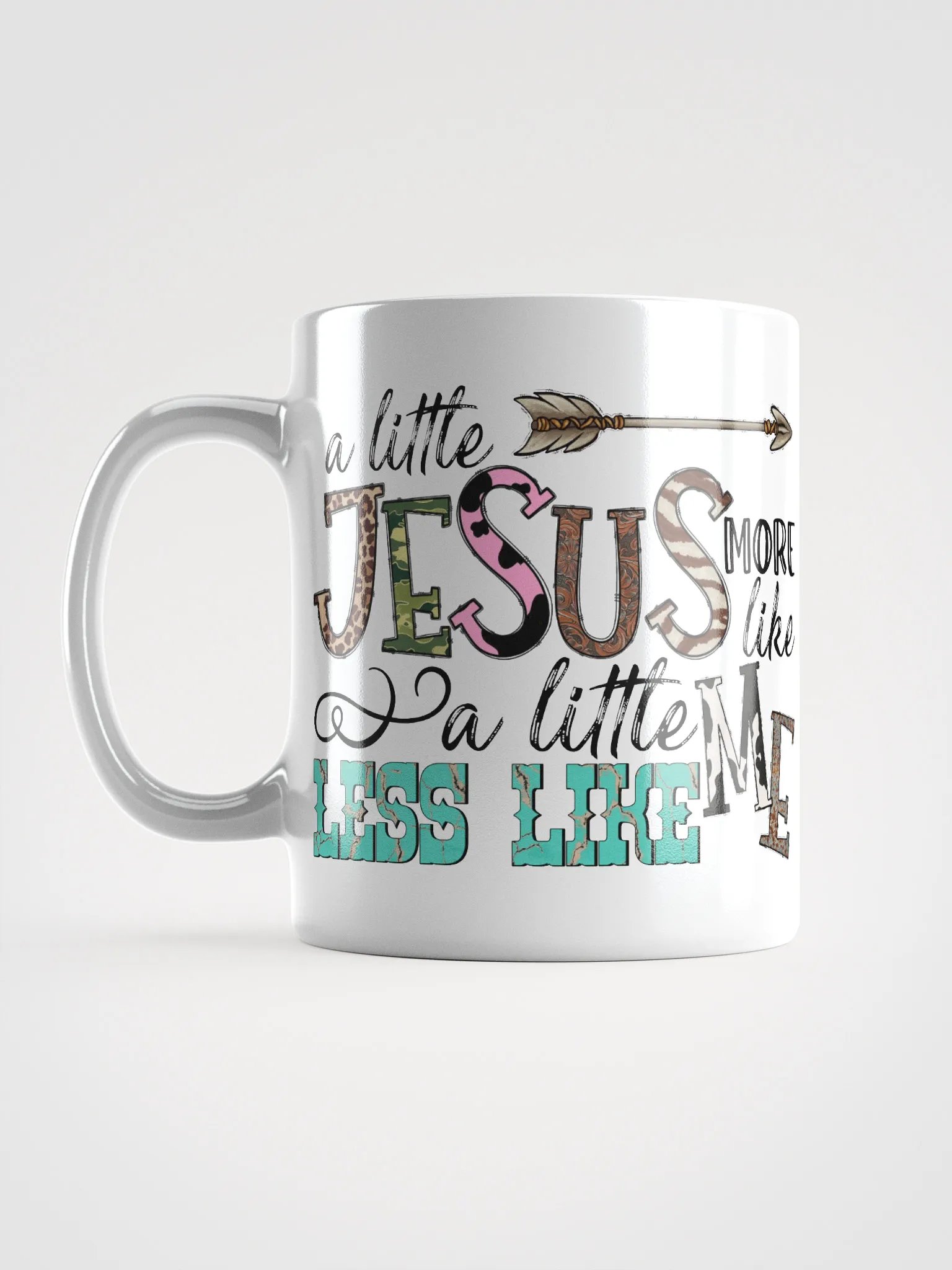 A Little More Like Jesus - White Mug product image (2)