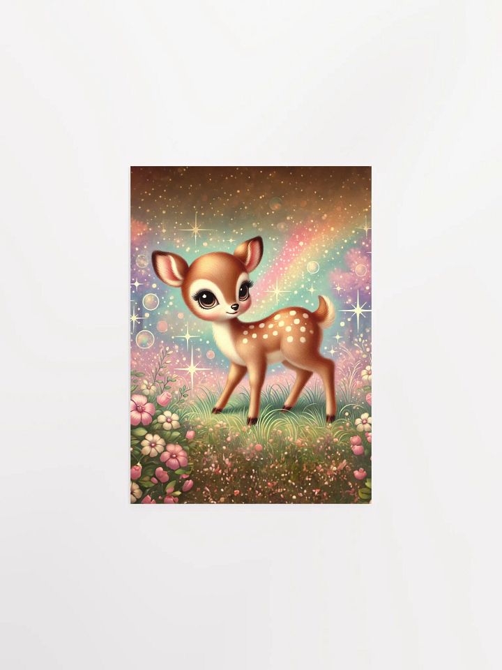 Rainbow Deer Premium Matte Poster product image (8)