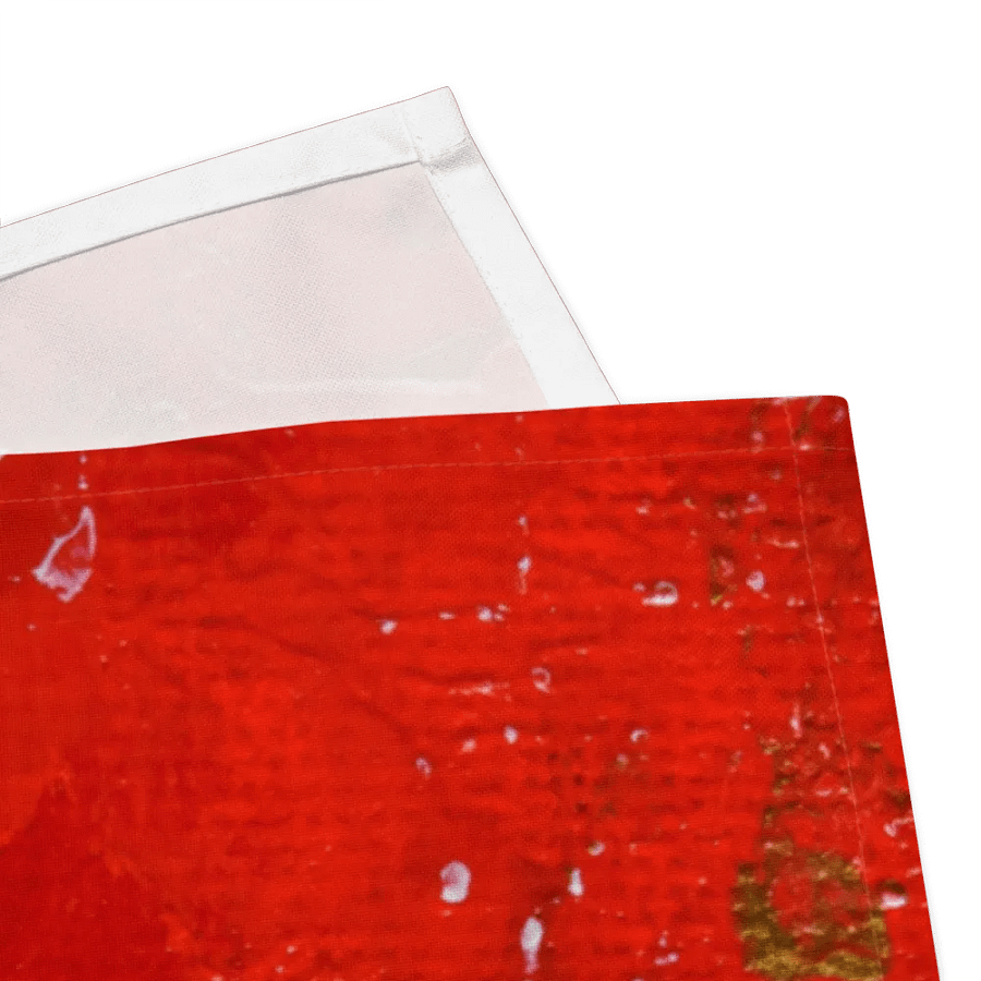 Red, Gold and White Cloth Napkins (Set of 4) product image (8)
