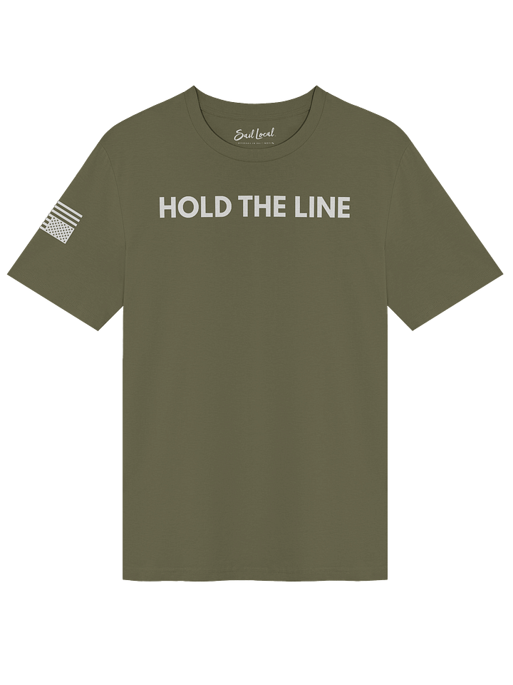 HOLD THE LINE Distress Flag Tee product image (1)