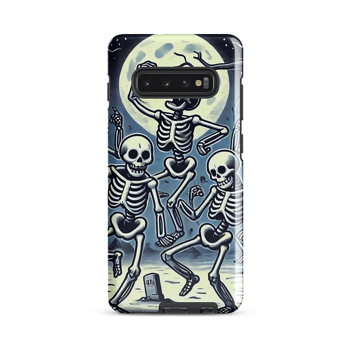 Dancing Skeletons Samsung Tough Case - Fun Spooky Skeleton Desig product image (1)