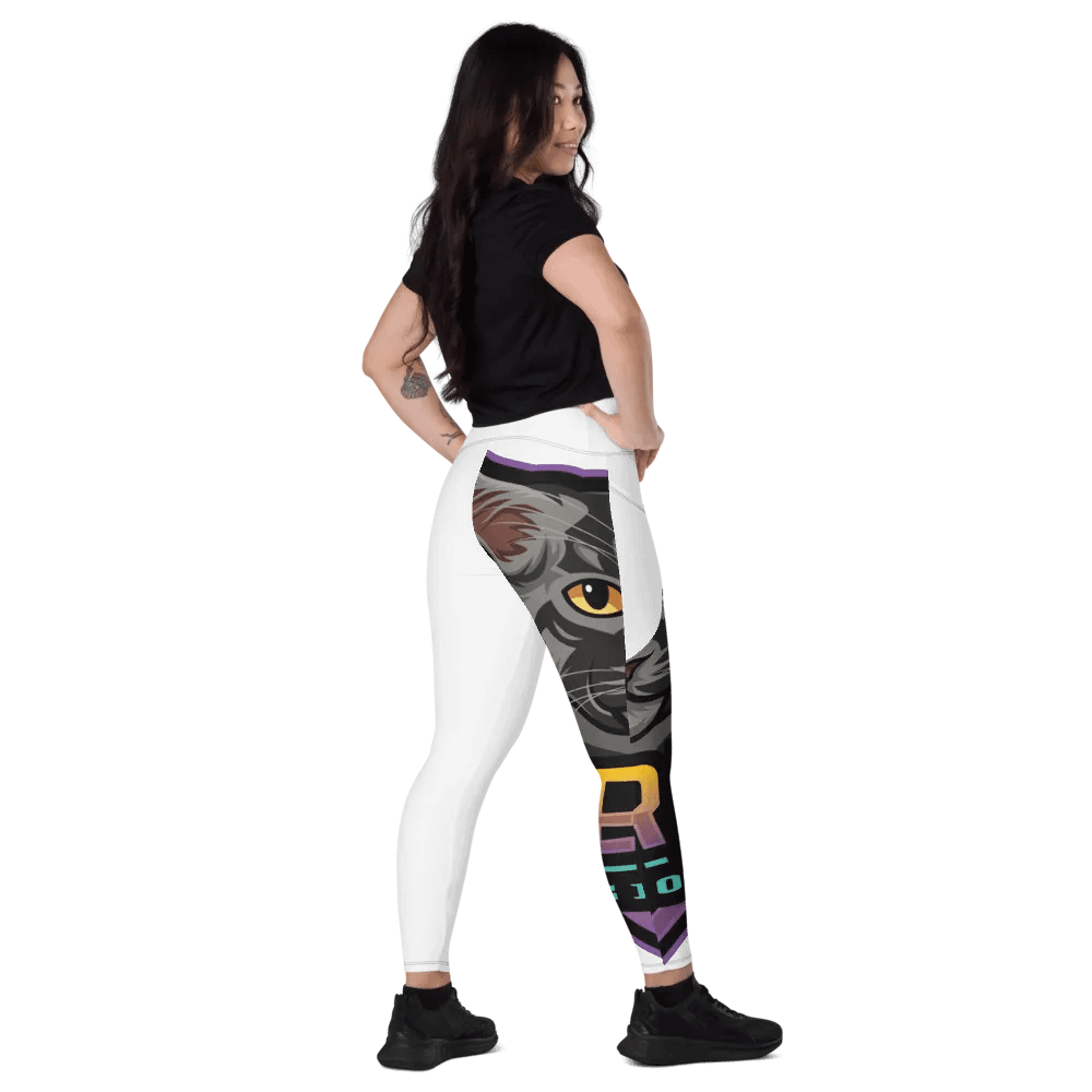 All-Over Print Lady Leggings with Pockets product image (9)