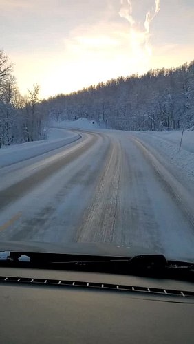 Recently got the opportunity to go visit Northern Norway for a week. Here's a snippet of a drive from north of the Arctic Cir...